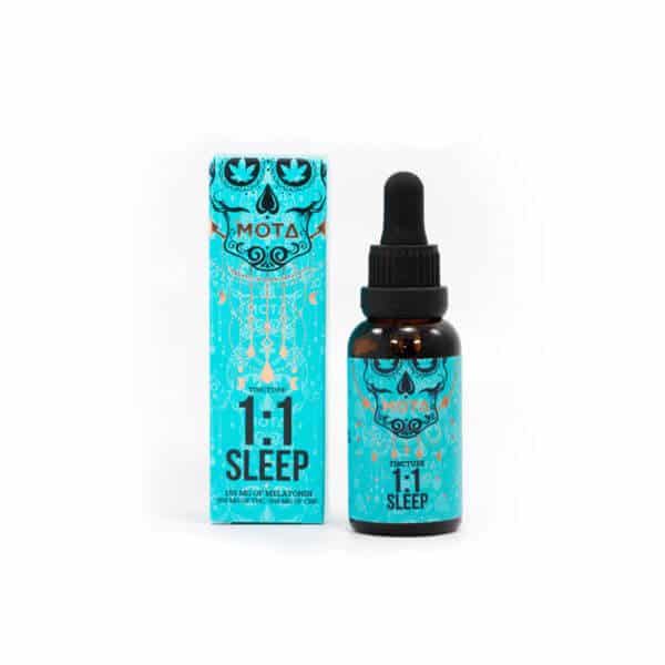 1:1 Sleep Tincture 1000mg – MOTA THC/CBD Sleep Oil