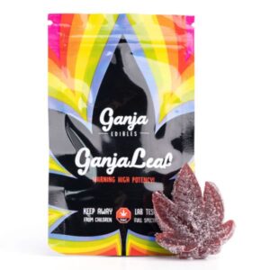 1000mg Sour Black Cherry Ganja Leaf (Ganja Edibles)