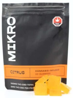 100mg 1:1 Gummies (Mikro)