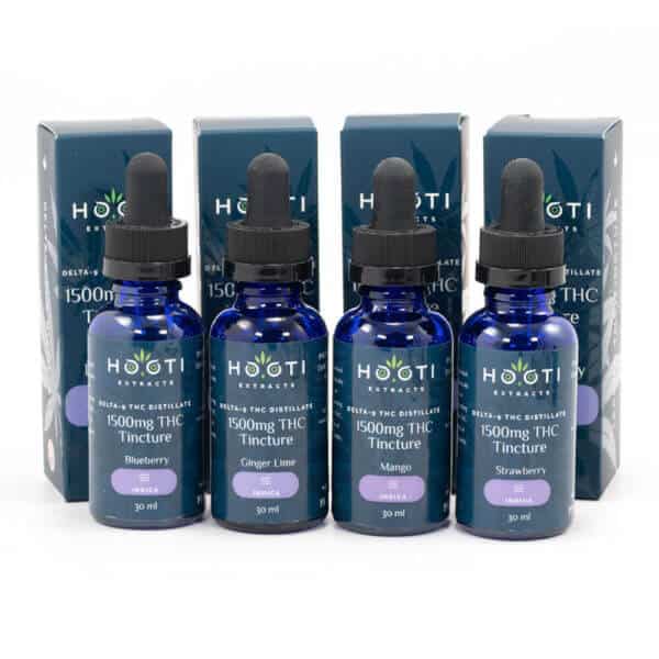 1500mg Indica THC Tinctures (Hooti Extracts)