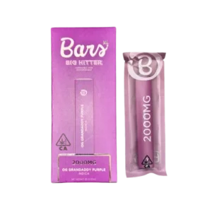 BARS- DISPOSABLE VAPE 2G- OG