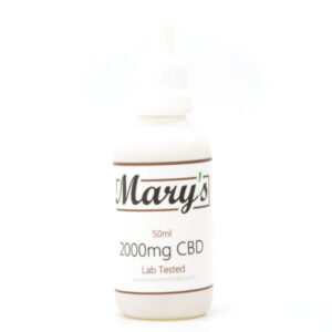 2000mg CBD Tincture (Mary’s Edibles)