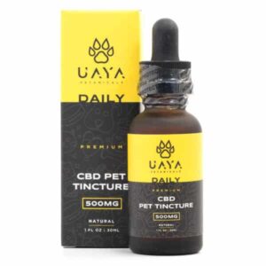 500mg CBD Daily Pet Tincture (UAYA Botanicals)