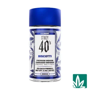 Stiiizy 40’s Pre roll Joints (2.5g) – Biscotti