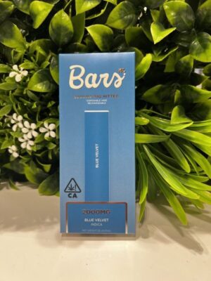 BARS- DISPOSABLE VAPE 2G- BLUE