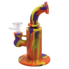 Silicone Pipe – Rainbow Small