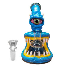 Glass Bong – Cyclops Monster Blue